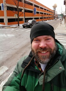 picture of Chad in front of Knoxville Sunsphere